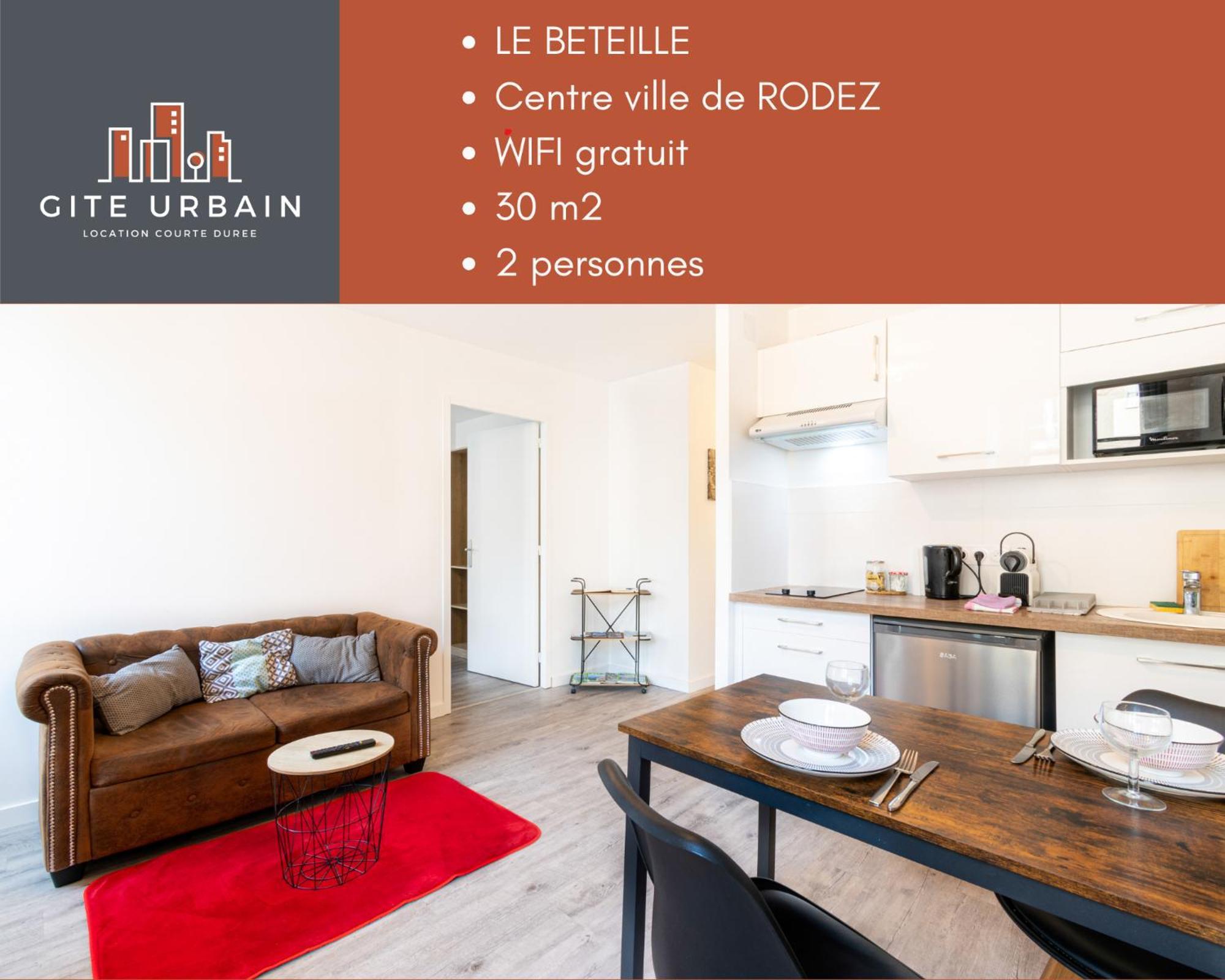 Le Beteille Apartment Rodez Exterior photo